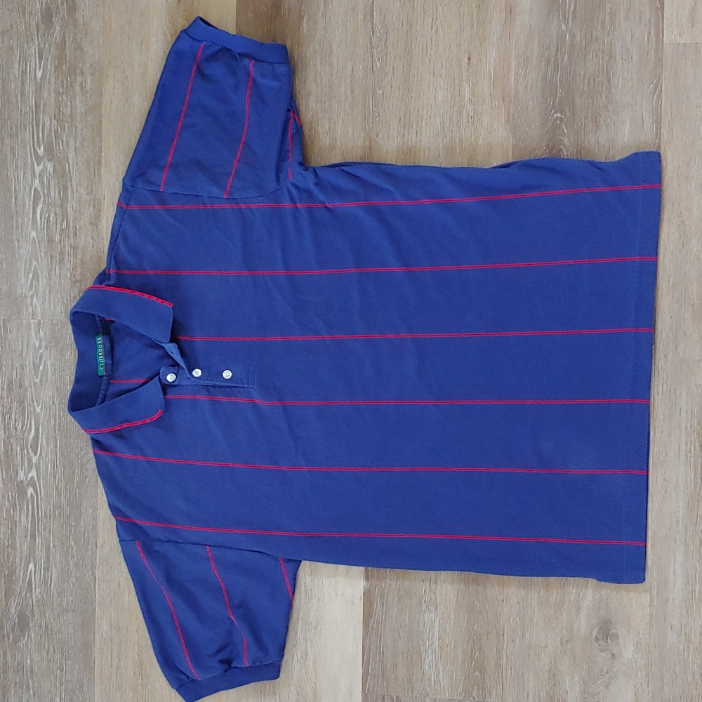 Vintage Claybrooke Men's Polo Shirt Size L